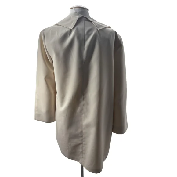 Women's London Fog Beige Trench Coat Size 12 - Picture 2 of 11